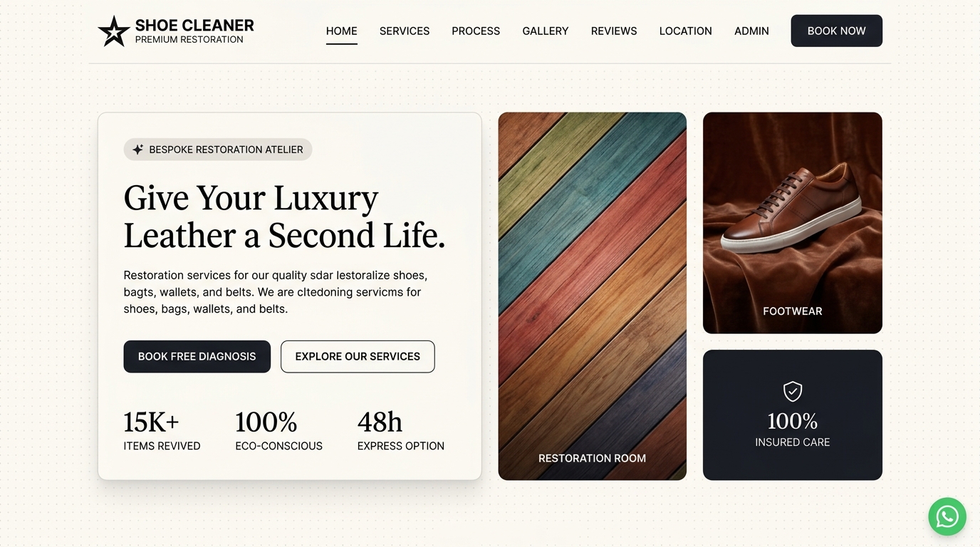 Shoe Cleaner Premium - Bespoke Restoration Atelier